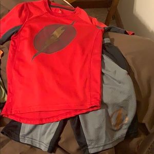 Boys short set Medium 8 “The Flash”